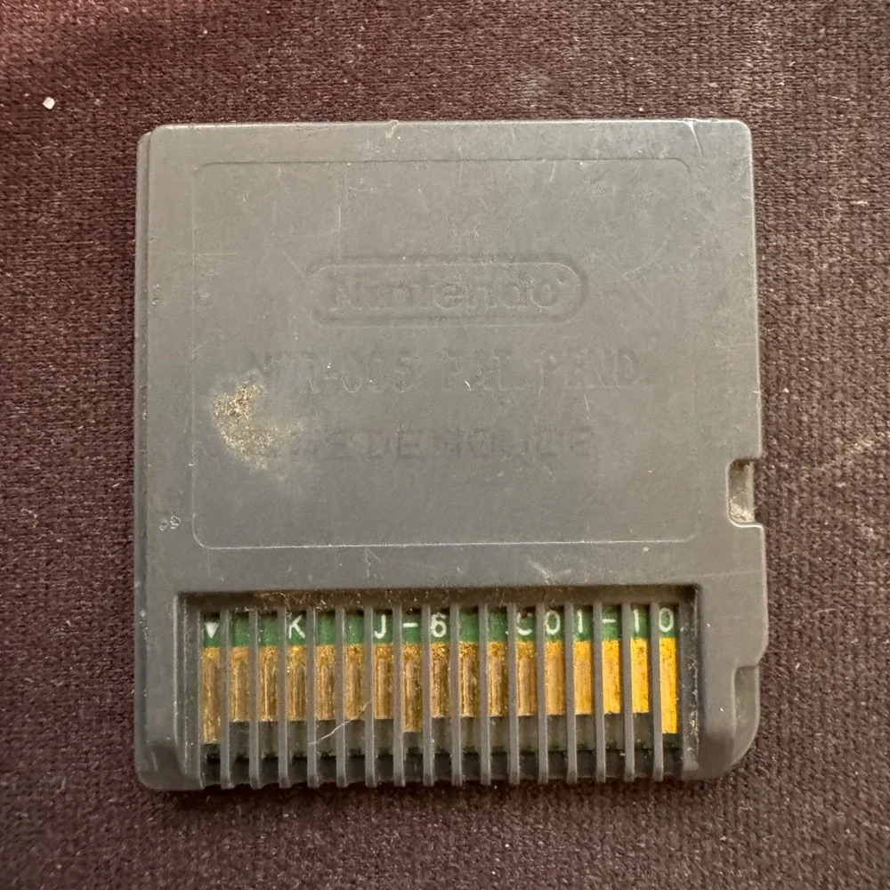 New Super Mario Bros Nintendo DS Game Card Authentic NTR-005 Platformer